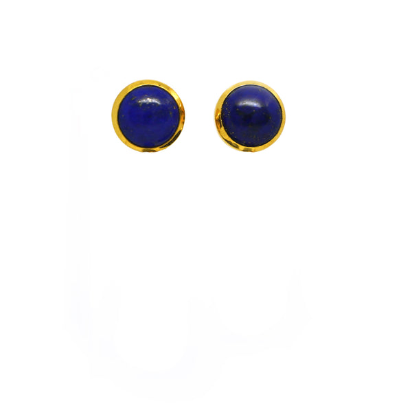 Lapis Lazuli Drop and Stud Earrings