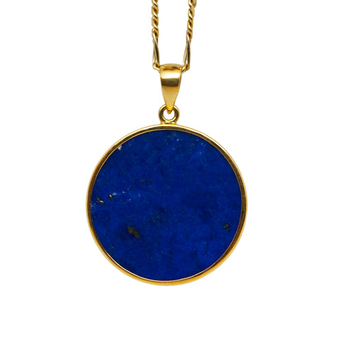 Lapis Lazuli Gemstone Pendant - Amilla jewelry