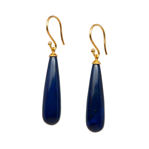 Lapis Lazuli Gemstone Earrings - Amilla jewelry