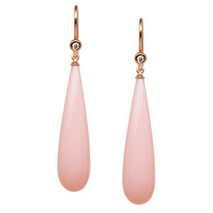Pink Opal Gemstone Earrings - Amilla Jewelry